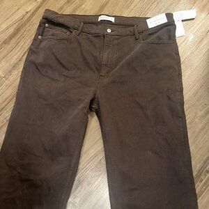Abercrombie Kids Dark Brown Corduroy Pants